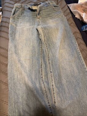 Fashion Nova Light Blue Denim Jeans